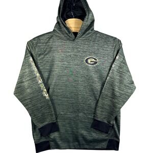 Green Bay Packers Camo Graphic Pullover Hoodie Men's XXL Grey NFL